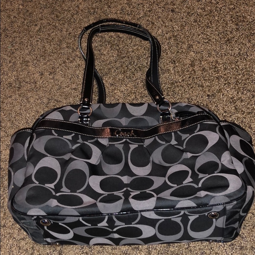 Coach diaper bag, mint condition!